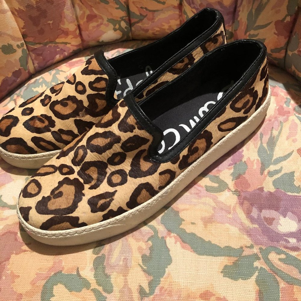 Sam Edelman Leopard Slip-ons
